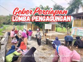 Cancut taliwanda, warga dusun Bedil Wetan siapkan lomba pengagungan